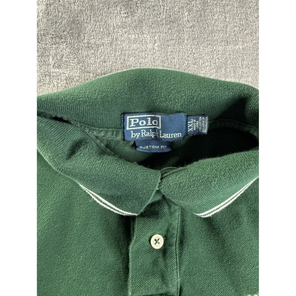 Polo Ralph Lauren Lawn Tennis Singles New York 1967 Men's XXL Green